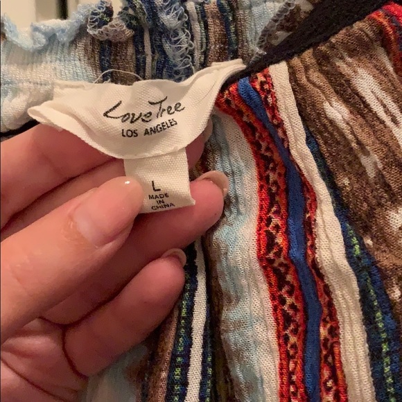 Multi colored drawstring Shorts - Picture 3 of 3